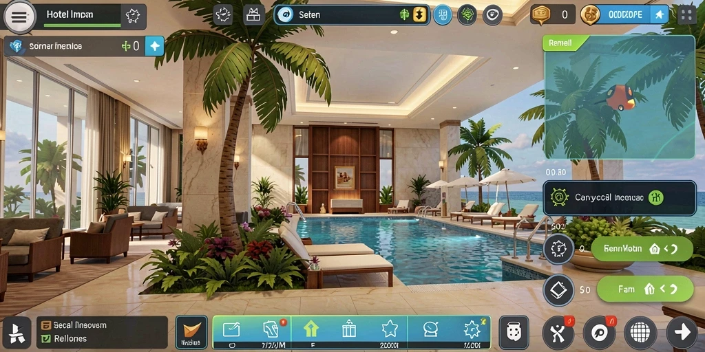 prg007 - Screenshot ini menampilkan pemandangan indah dunia fantasi PRG007.
